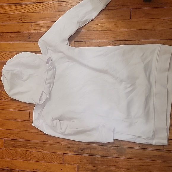 Michael Kors Rainbow logo cotton terry hoodie cutout dress Coastal Summer - Picture 7 of 10